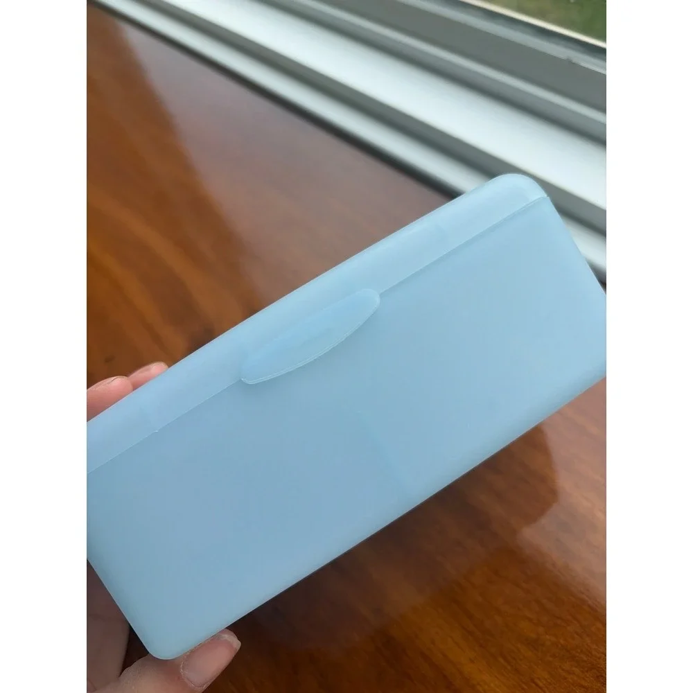 Wet Ones Travel Wipes empty Case Plastic Reusable Dispenser Container